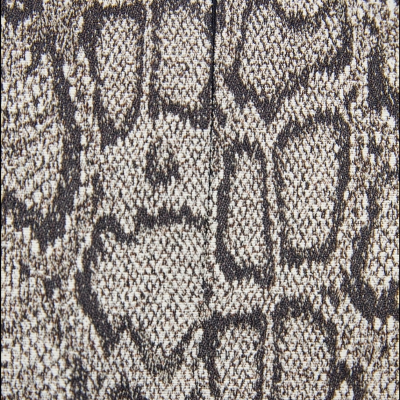 Zara SNAKESKIN Print Dress - Picture 6 of 6